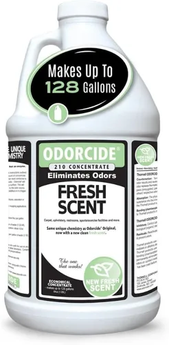 Vista 13 de Odorcide Eliminador de olores concentrado: eliminador de olores para olores fuertes en alfombras, madera dura y más, eliminador de humo, sudor