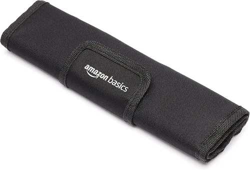 Vista 5 de Amazon Basics Juego de hojas de sierra recíproca de acero al cromo vanadio con bolsa organizadora, compatible con plástico, 32 piezas, blanco y negro