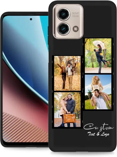 Vista 51 de Funda personalizada para Motorola Moto G Stylus 5G con nombre de foto y texto – GStylus 5G personalizada para teléfono móvil/smartphone/teléfono