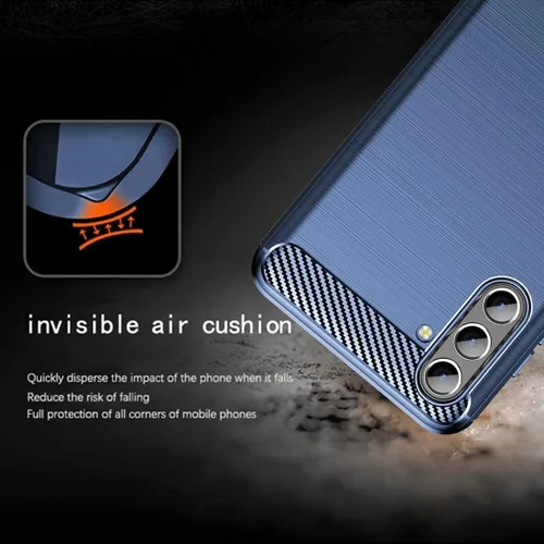 Vista 3 de Diseñado para Samsung Galaxy A13 5G, TPU suave delgado moda funda protectora teléfono 6.5 "Samsung Galaxy A13 4G (azul)