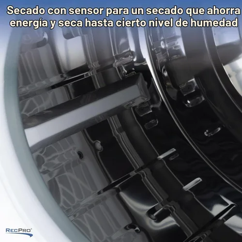 Vista 6 de RecPro RV 2.5 Cu Ft Combo de lavadora y secadora de carga frontal, color blanco (solo secadora)