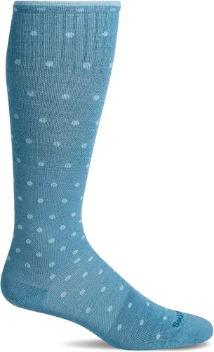 Vista 4 de Calcetines para mujer de compresión graduada On the Spot, de Sockwell Negro-Sólido