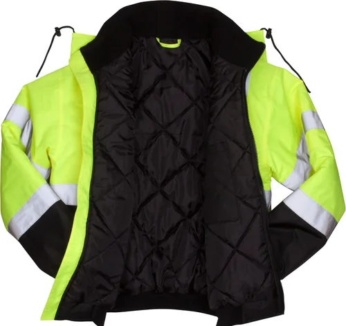 Vista 3 de Pyramex Safety Chaqueta bomber con forro acolchado