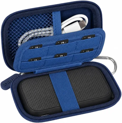 Vista 17 de PAIYULE Funda de disco duro para SSD portátil SanDisk Extreme y Extreme PRO Negro