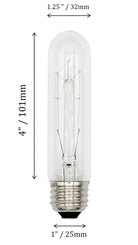 Vista 7 de Creative Hobbies® Kit de cableado para árbol de Navidad grande #ML1-25B6, bombilla de 25 W, base estándar (Edison), ideal para iluminar objetos