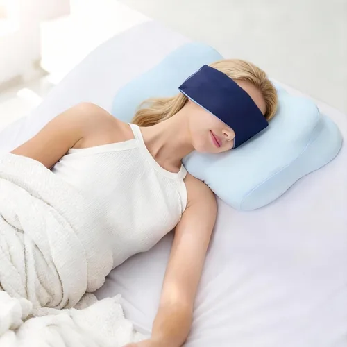 Vista 7 de Almohada ergonómica de espuma viscoelástica para soporte de cuello