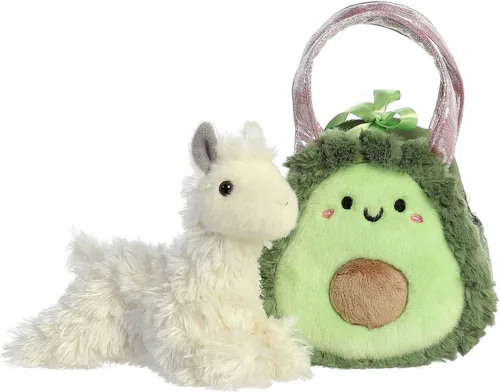Vista 6 de Aurora Fashion Fancy Pals Foodie Avocado - Peluche con elegante bolso para divertirse con disfraz, perfecto para niños de 3 años, disfraces