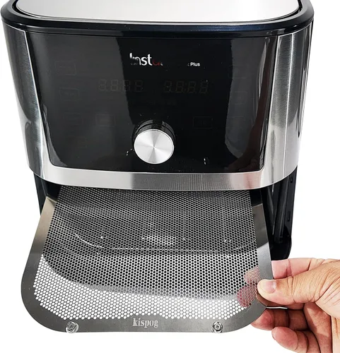 Vista 11 de Magnetic Air Fryer Splatter Guard & Coil Shield Fits Ninja 4&5.5 Qt Round