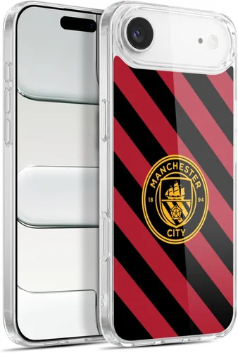 Vista 84 de Head Case Designs Funda de gel con licencia oficial del Manchester City Man City FC Away 2022/23 [protección de grado militar] compatible con Apple