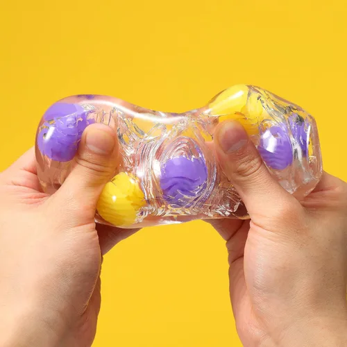 Vista 2 de TENGA Bobble BOB-002 Magic Marbles Masturbador masculino reutilizable, translúcido
