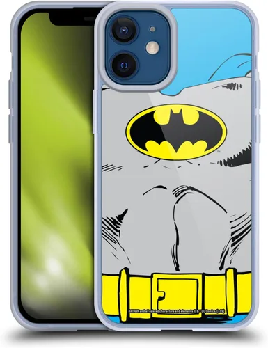 Vista 167 de Head Case Designs Funda de gel con licencia oficial de Batman DC Comics Bat Signal Logos [protección de grado militar] compatible con Apple iPhone 7