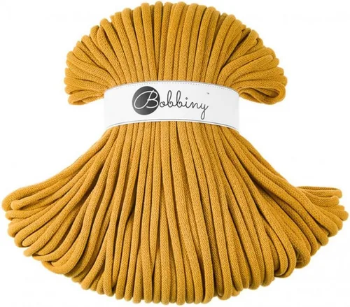 Vista 22 de Bobbiny - Cordón trenzado de macramé jumbo de 9 mm (color aloe), 108 yardas/330 pies