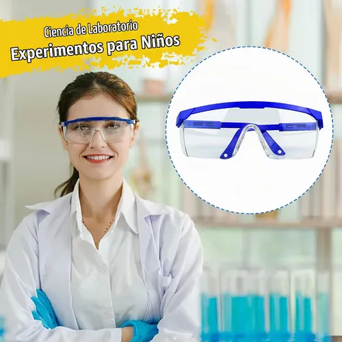 Vista 4 de Kit de aprendizaje temprano de experimentos de ciencia de laboratorio educativo de 24 piezas para niños y niñas con muchas herramientas, goteros
