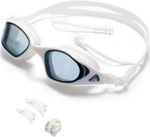 Vista 8 de Swim Goggles Anti-Fog UV Protection Leak-Proof Swimming Goggles for Men Women Teens Adults Pool Swim Glasses