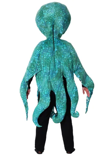 Vista 2 de Disfraz Adulto de Pulpo Azul Multicolor