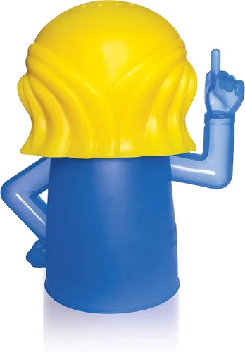 Vista 3 de Limpiador de vapor para microondas Angry POTUS Presidential Blue, es ENORME