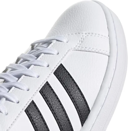 Vista 11 de adidas Tenis Grand Court para mujer Cloud WhiteLight PurpleCore Black