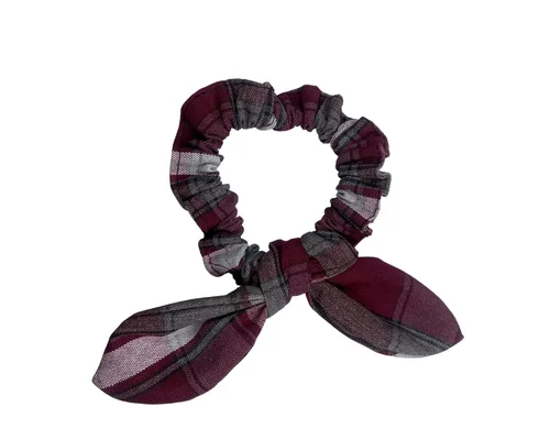 Vista 47 de Back to School/Uniform Plaid Scrunchie bunny ear Bowknot/School Uniform Plaid/Ponytail Bow Scrunchie/Plaid Accessories (Plaid 42-Bernards)