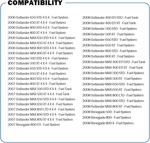 Vista 4 de OSIAS Conjunto de bomba de combustible para Can-Am 06-08 Outlander 400 500 650 800 Max 703500771