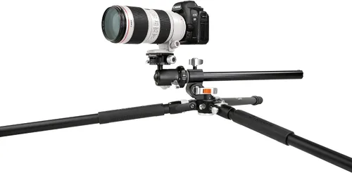 Vista 3 de Vanguard Trípode de aluminio VEO3+263AB160S con columna central multiángulo y cabezal de bola VEO BH-160S de doble eje