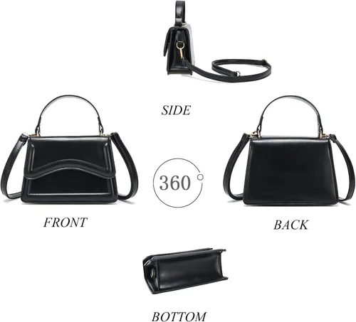 Vista 3 de SHUIANGRAN Elegante y simple bolso cruzado pequeño bolso cuadrado monedero para mujer bolso de hombro bolso