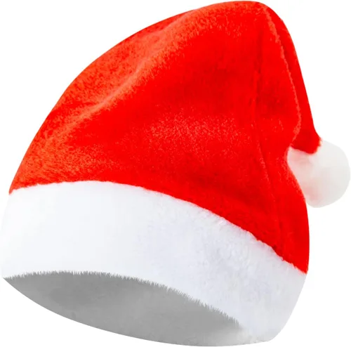 Vista 6 de DANBAIEGG Traje de Navidad para niñas, vestido de Papá Noel, disfraz de Navidad con sombrero y cinturón