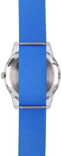 Vista 3 de Disney Moana Reloj analógico de cuarzo para niños Azul Patchwork