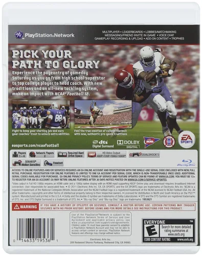 Vista 2 de NCAA Football 12 - Playstation 3