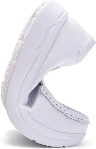 Vista 6 de Zapatos de lactancia para mujer, mocasines para caminar, transpirables, ligeros, cómodos para el trabajo