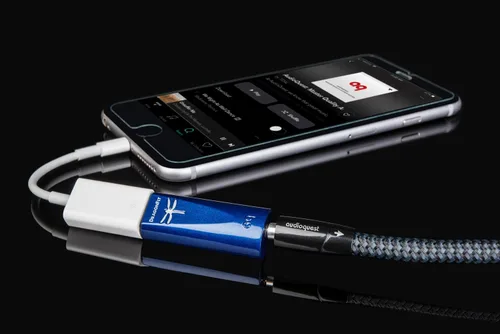 Vista 4 de AudioQuest DragonFly Cobalt - Convertidor USB de Digital a Analógico Cobalto
