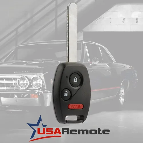 Vista 2 de Control remoto de entrada sin llave para llavero compatible con Honda Accord / CR-V / CR-Z / Fit / Insight 2007 2008 2009 2010 2011 2012 2013 2014