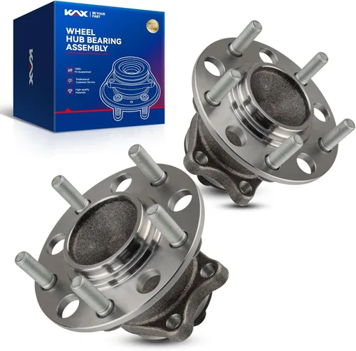 Vista 88 de KAX 510063 Rodamiento de rueda delantera compatible con Toyota Camry 2004-2017, Ford Edge 2007-2014, Toyota Sienna 2004-2010, conjunto de cubo