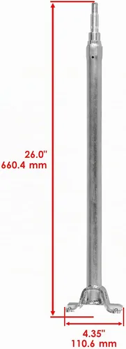 Vista 2 de Caltric Eje de vástago de dirección compatible con Yamaha Yfm700R Yfm-700R Raptor 700 2006-2012