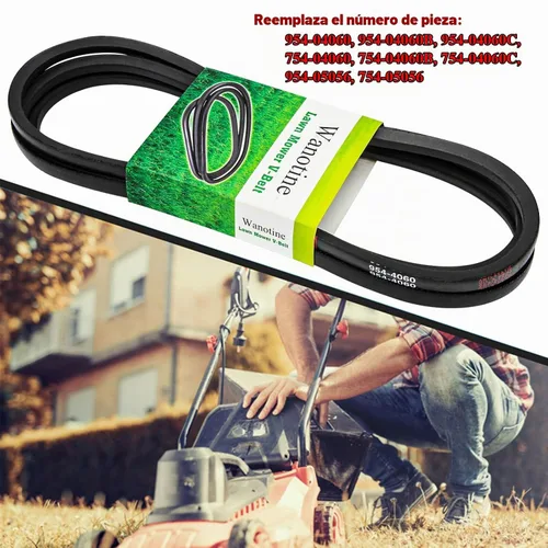 Vista 3 de Correa de Cubierta 954-04060C Reemplaza Troy Bilt Cortacésped de Montar Correa de Cubierta de 42'' 954-04060 954-04060B 754-04060, Compatible