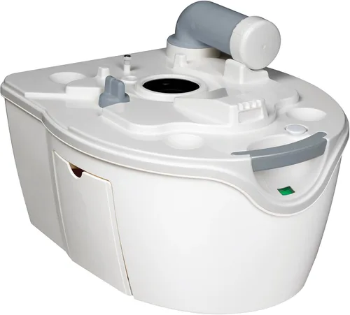 Vista 7 de Inodoro portátil de Thetford 92360 Porta Potti 550E curveado Gris