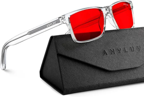 Vista 11 de ANYLUV Blue Light Blocking Glasses for Men Anti Blue Light Glasses for Men Women, Eye Strain Relief for Computer Gaming
