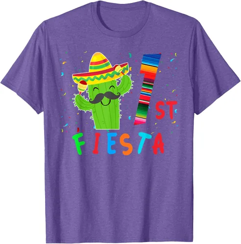 Vista 6 de Camiseta mexicana para fiesta temática de cumpleaños a juego, Negro, S