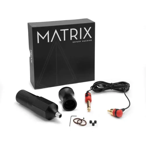 Vista 5 de Peak Máquina de tatuaje rotativa de pluma matricial - Rojo