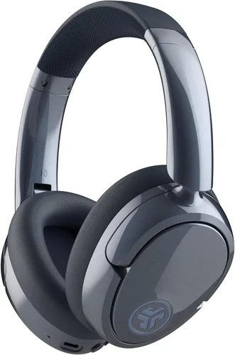 Vista 18 de JLab JBuds Lux ANC Jelle Auriculares inalámbricos sobre la oreja, fondo rubor Fondo Blush