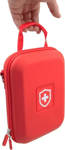 Vista 8 de MEDMODS - Estuche de viaje para enfriador de insulina y bolsa aislada para diabetes con bolsa de hielo, tarjeta de identificación, etiqueta
