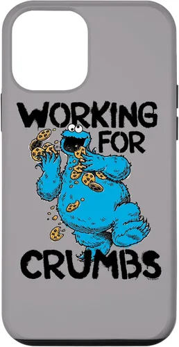 Vista 16 de iPhone 12/12 Pro Sesame Street Cookie Monster Trabajo para migas caso