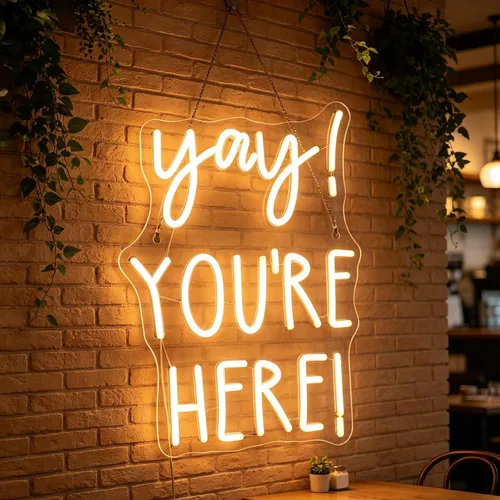 Vista 10 de Letrero de neón con texto en inglés "Be The Light", luces de neón decorativas con citas positivas para decoración de pared de habitación del hogar