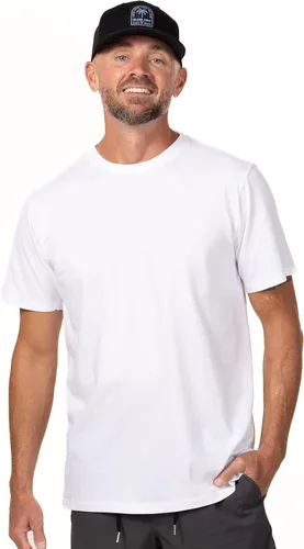 Vista 2 de Camiseta suave de algodón 100% orgánico de primera calidad, camiseta clásica para hombre