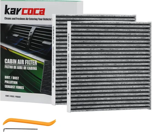 Vista 11 de FL3Z19N619A (CF12150) Filtro de aire de cabina prémium con carbón activado compatible con Ford F-150 F-250 F-350 F-450 F-550 SUPER DUTY 2015-2024