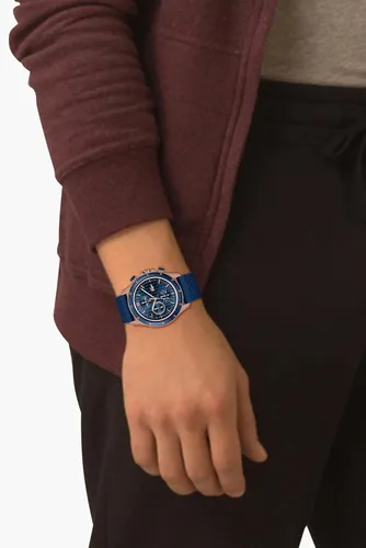 Vista 4 de Lacoste NEOHERITAGE Reloj de cuarzo para hombre, Azul