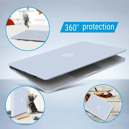 Vista 131 de IBENZER - Compatible con Funda para MacBook Pro de 13 Pulgadas 2015 2014 2013 Finales 2012 A1502 A1425, Carcasa Rígida con Cubierta para Teclado