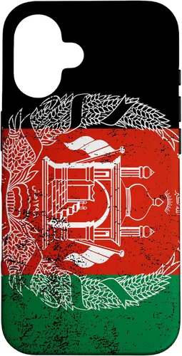 Vista 31 de iPhone 11 Pro Max Grunge bandera de Afganistán Vintage South Asia Pashto Dari estuche de regalo