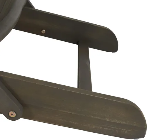 Vista 4 de Christopher Knight Home Cheryl - Silla plegable Adirondack de madera de acacia para exteriores, color gris