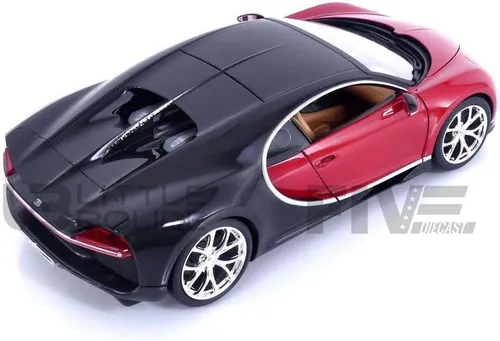 Vista 6 de Bburago – 11040r Bugatti Chiron – 2016 – Echelle 1: 18 – Rojo