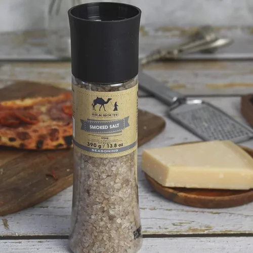 Vista 2 de Silk Route Spice Company Molinillo de sal ahumada gigante 390g - 13.8oz